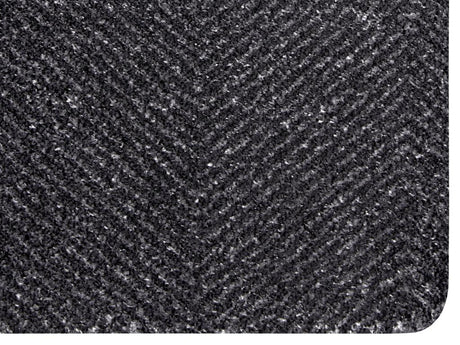 Effen deurmat - Clean & Go Zwart - Afbeelding 1