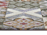 Anti slip loper  -  Tiles Multicolor - Vooraanzicht 1