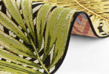 Binnen & Buitenkleed Bladeren - Diamond leaves Multicolor - Afbeelding 1