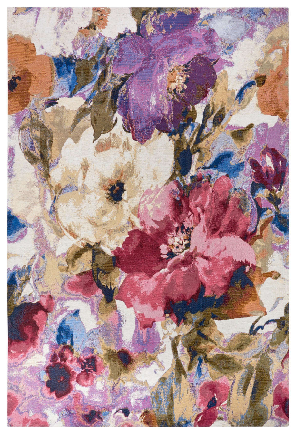 Bloemen vloerkleed  -  Gobelin Atika Multicolor - Afbeelding 2