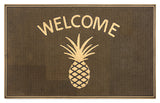 Deurmat - Welcome ananas donker - Topshot