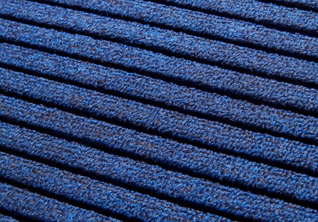 Geribbelde deurmat  -  Mixmats Blauw - Afbeelding 1