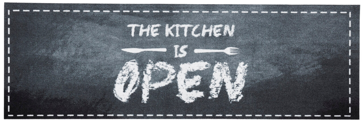 Keukenloper - The open kitchen Zwart - Topshot