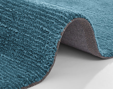 Laagpolig supersoft vloerkleed - Soffy Blauw - Afbeelding 1