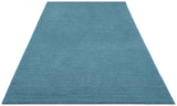 Laagpolig supersoft vloerkleed - Soffy Blauw - Vooraanzicht 1