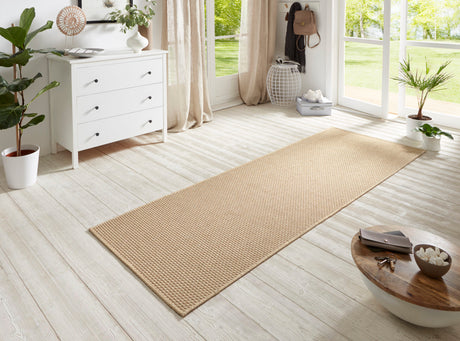 Laagpolige Loper Sisal-look 600 Beige Indoor & Outdoor - Sfeerbeeld 1