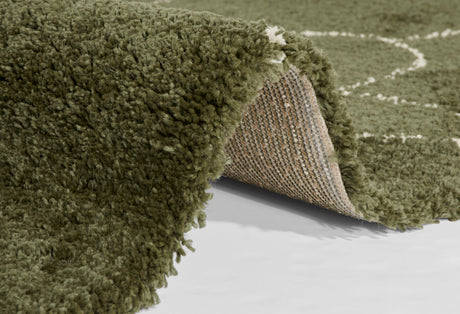 Luxe design vloerkleed - Thane Groen - Afbeelding 1