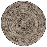 Rond Binnen & Buitenkleed  -  Swirl Taupe - Afbeelding 2