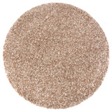 Rond effen vloerkleed  -  Shag Taupe - Afbeelding 2