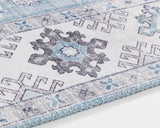 Vintage oriental vloerkleed - Gratia Blauw - Afbeelding 2